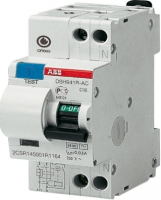 ABB DSH941R Дифференциальный автоматический выключатель 1P+N 16A 30mA (AC) хар. C (2CSR145001R1164)