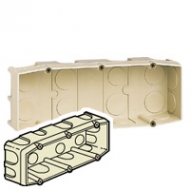 Legrand Супербокс Коробка монтажная под Mosaic 6М для сплошных стен глуб 40 мм (89127)