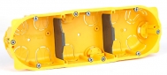 Legrand Batibox Коробка встраиваемая монтажная для сухих перегородок 3п гл.40мм (80043)