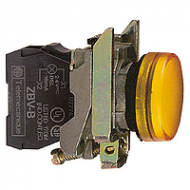 SE XB4 Лампа сигнальная желтая светодиодная 230В (XB4BVM5)