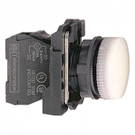 SE XB5 Лампа сигнальная белая светодиодная 24В (XB5AVB1)